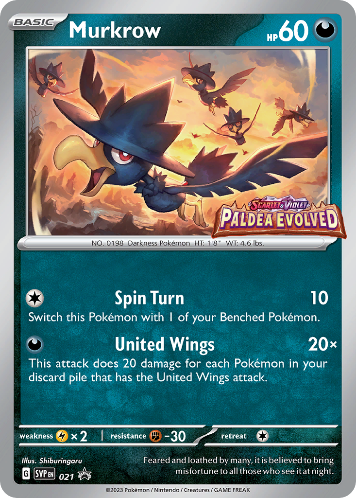 Scarlet & Violet Promo Murkrow #21